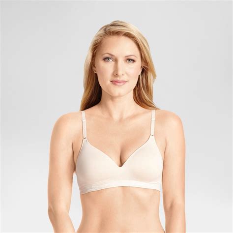 Simply Perfect By Warners Womens Super Soft Wirefree Bra Rm1691t 34c Butterscotch Wire