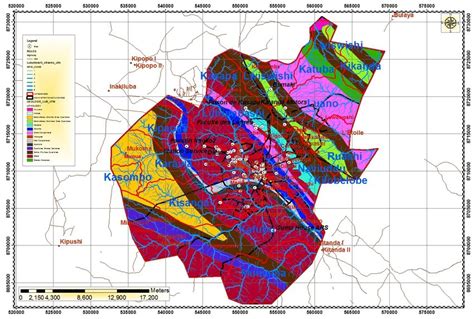 D'un point de vue géologique, on retrouve dans la structure de la grande île toutes les périodes de l'histoire de la planète. Carte géologique de la ville de Lubumbashi | Download ...