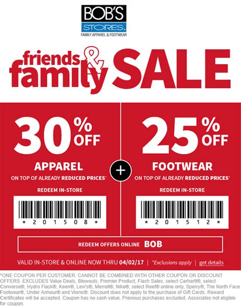 Bobs Stores Coupons 30 Off At Bobs Stores Or Online Via Promo Code Bob