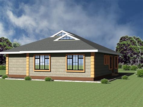 Simple Three Bedroom House Design Plan Hpd Consult