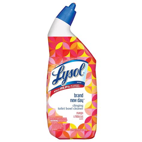 lysol toilet bowl cleaner brand new day mango and hibiscus 24oz