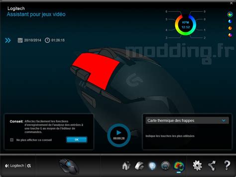Updated fusion engine now has identical tracking speed performance on both. TEST Souris Logitech G402 Hyperion Fury | modding.fr | Page 3