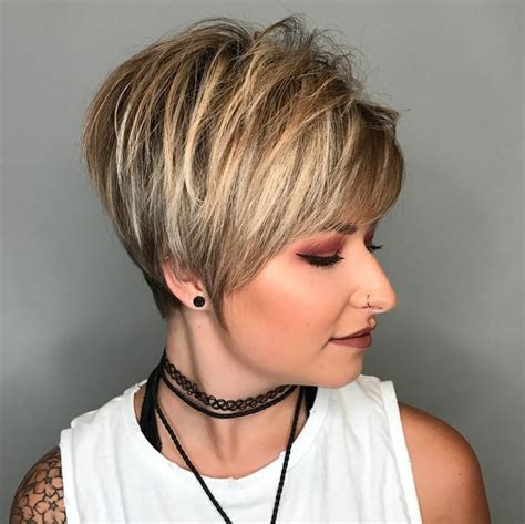 Short hair styles for thick hair 2019, layered bob haircuts are ideal for thick hair. Pin on Hair