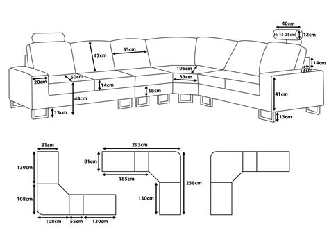 Maybe you would like to learn more about one of these? Standard Sofa Length | Contemporary sectional sofa, Sofa ...