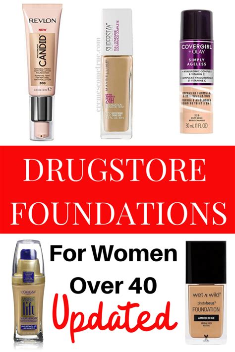 The Best Drugstore Foundations Over 40 Cremes Come True