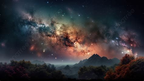 황혼 배경화면으로 천문학 장면 보기 바탕 화면에 대한 은하계 사진 배경 일러스트 및 사진 무료 다운로드 Pngtree