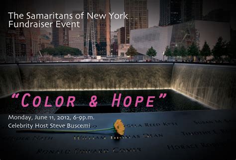 911 Memorial Color And Hope Fundraiser The Samaritans