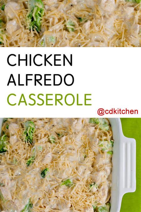 Chicken Alfredo Casserole Recipe