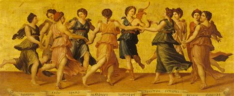 Apollo And The Muses Dancing Art UK
