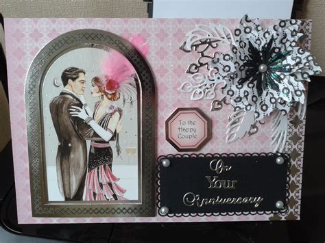 Pens and pencils + posca paint marker pens. Deco Anniversary. | Art deco cards, Anniversary cards ...
