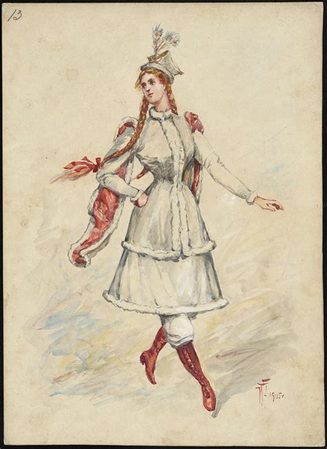 Unidentified Italian Opera Costume Design Plate 13 Flickr