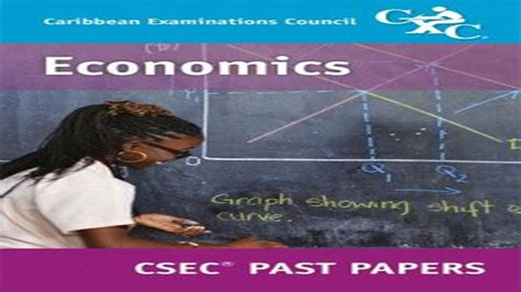 Cxc Economics Past Paper Mayjune 2019 Paper2 Question 1 Youtube
