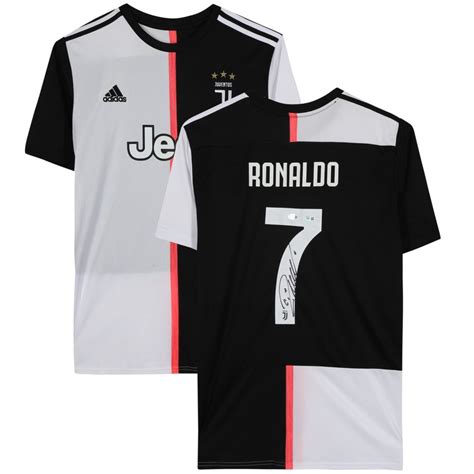 The standard new juventus 2019/20 home kit without a name on the back is available for purchase on the club's official website for £80, with the option to add the champions league badge for an additional £10. Buy Authentic Signed Cristiano Ronaldo 2019-20 Juventus ...