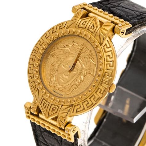 A heartbreaking home birth leaves a woman grappling with the profound emotional fallout, isolated from her partner and family by a chasm of grief. Gianni Versace Signature Medusa Gold Plated Leather Women ...