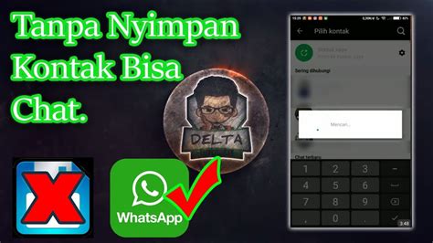 Dan anda bisa chattingan tanpa save nomor wa. Cara cari teman tanpa save Nomer WhatsApp (Gunakan ke Hal ...