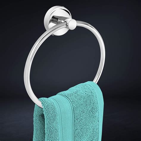 Plantex Stainless Steel Towel Ring For Bathroomwash Basinnapkin Towel