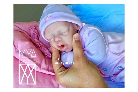 Silicone Kit Of Cuddle Baby Premature Sam Sammy Or Alex Alexa Mya Babies