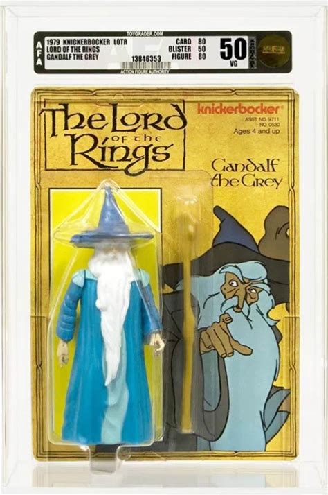 Vintage Action Figures From The 1978 The Lord Of The Rings