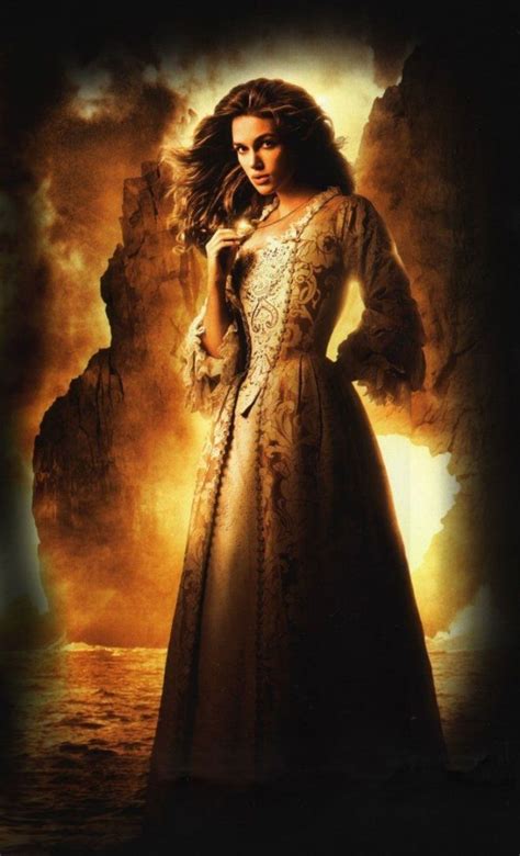 Kiera Knightly In The First Pirates Of The Caribbean Pirates Of The Caribbean Elizabeth Swann