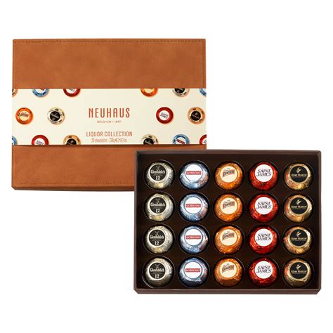 Liquor Filled Chocolates 20 Pcs For Delivery In The Us Neuhaus Chocolates