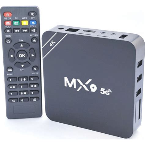 Tv Box Mx9 5g Android 101 4g Ram 32g Rom Wifi