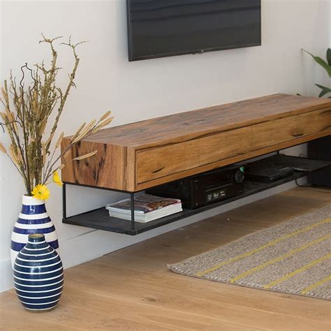 Wall mounted floating tv stand media console entertainment gaming storage shelf rack cabinet unit with 3 drawers home furniture (walnut, 47.24) 3.1 out of 5 stars 7 $239.00 $ 239. The 25+ best Floating media cabinet ideas on Pinterest ...