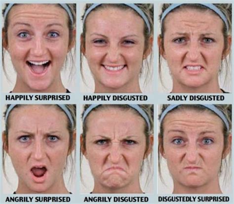 21 facial expressions and their meanings in psychology