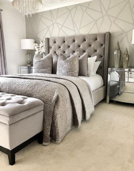If the room is going to be for a child, you would want to include a number of vibrant colors. 40+ Ideas Bedroom Wallpaper Grey Beds #bedroom | Wallpaper living room accent wall, Feature wall ...