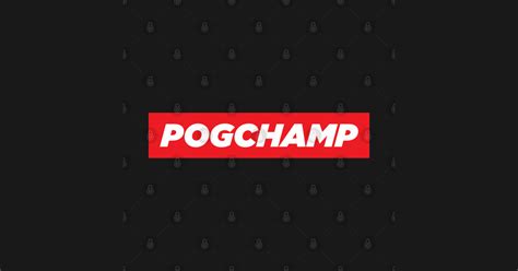 Pogchamp Pogchamp Sticker Teepublic