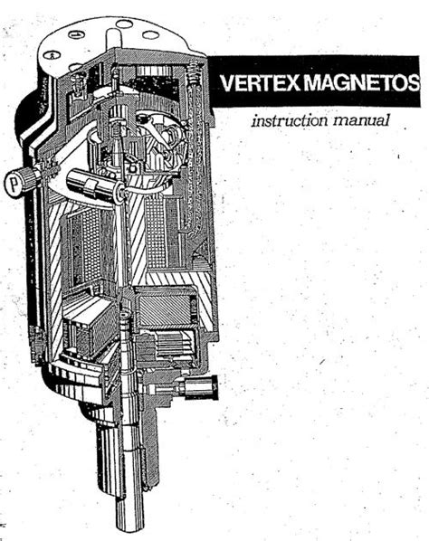 Manual Vertex Magnetos Instruction Manual Non Returnable