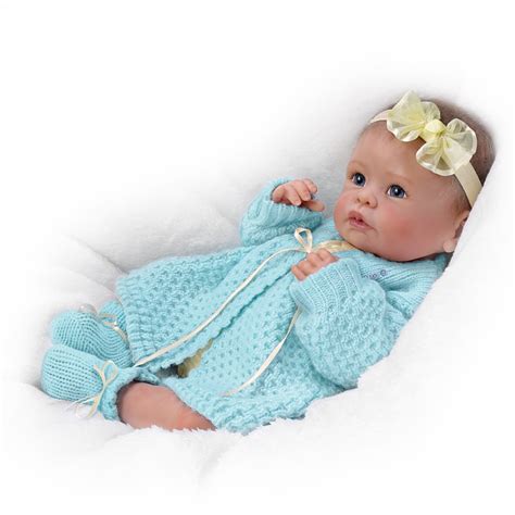 Ashton Drake Sweetly Snuggled Sarah Baby Girl Doll By Linda Murray Ebay