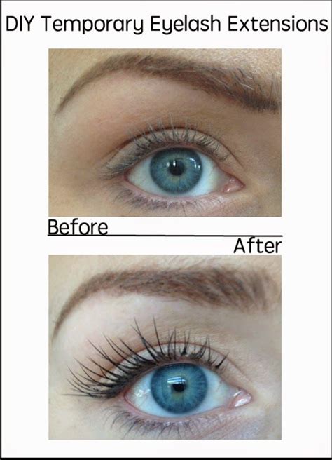 Diy mink lashes at home * last up to 2 weeks* materials used 1. DIY Temporary Eyelash Extensions - | Diy eyelash ...