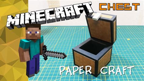 Minecraft Chest Papercraft