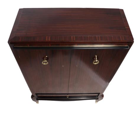 62204 grey oak straight grain. Art Deco Macassar Ebony Cabinet For Sale at 1stdibs
