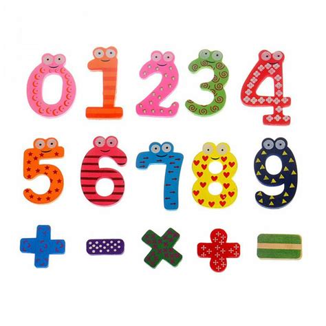 We can see this in action 10Pcs Wooden Cartoon Numbers 0-9 Fridge Magnets Large Size Kids Children Toys | eBay