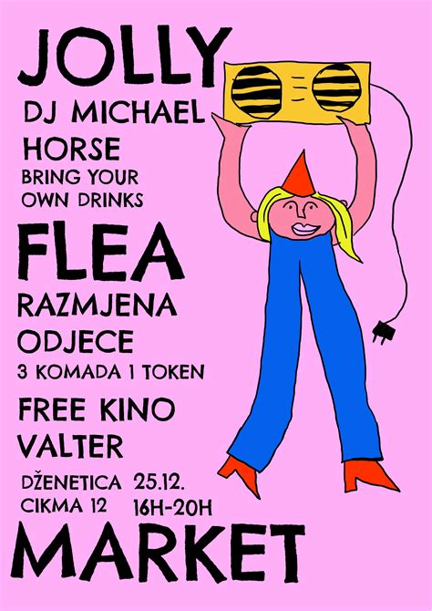 JOLLY FLEA MARKET: Razmjena odjeće uz DJ Michael Horse – FCS