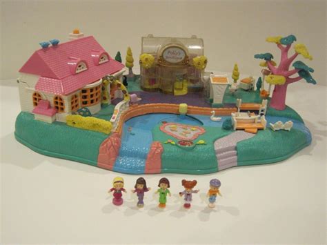 Vintage 1996 Polly Pocket Magical Movin Pollyville With All Original
