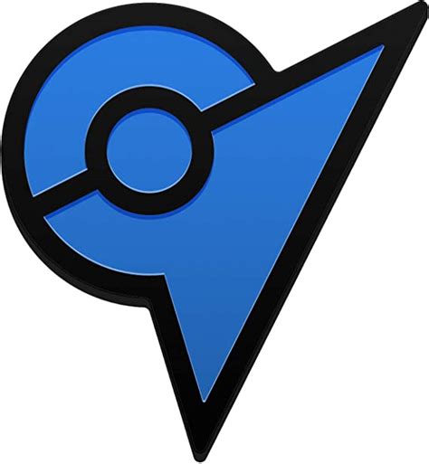 Pokemon Go Gym Badge Hard Enamel Pin Mystic Blue Clasping