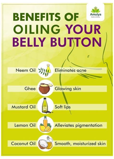 Health Tips Belly Button Oil Benefits Bellybuttonoilbenefits