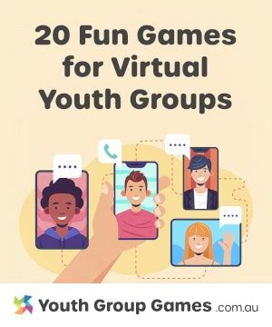 Youth group is a very important thing, and the content and what is being spoken on should looking for a quick, fun youth group game for large or small groups? 20 Fun Games for Virtual Youth Group or Small Group ...