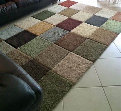Tribal designs persian designs contemporary kilims vintage pillows, etc. She did this with free carpet square samples and gorilla tape! $12 later-->boom DIY area rug ...