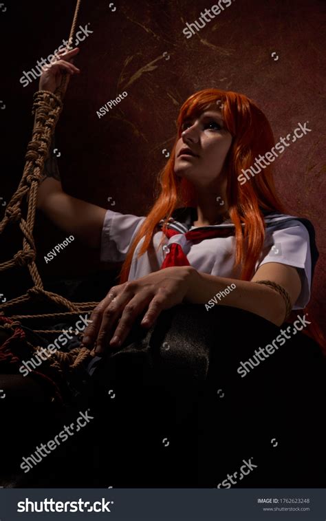 Anime Girl Shibari Knots Stock Photo Shutterstock