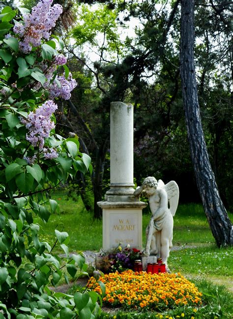 Mozart Grab Am Stmarxer Friedhof Dem ältesten Friedhof Wiens Neubau