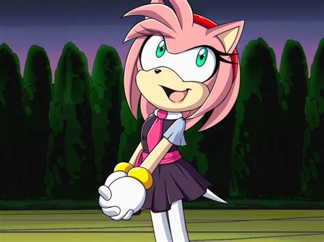 Amy Sonic X Outfit Sonic The Hedgehog Sonic Disney Infinity