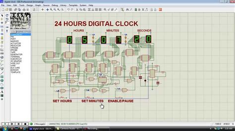 Check this complete video guide for step by step guide. Digital Clock design...DLD - YouTube