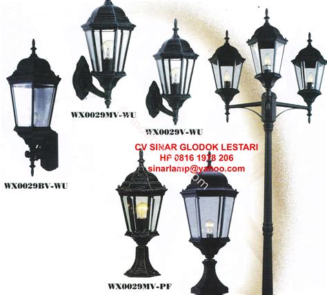 Jual Lampu PILAR Taman Harga Murah Jakarta oleh CV. Gelar Tosan Jaya