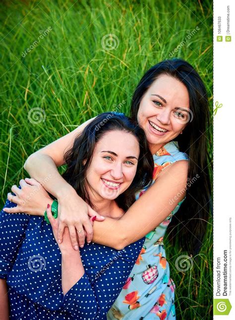 Two Happy Friends Stock Image Image Of Friends Love 106467633