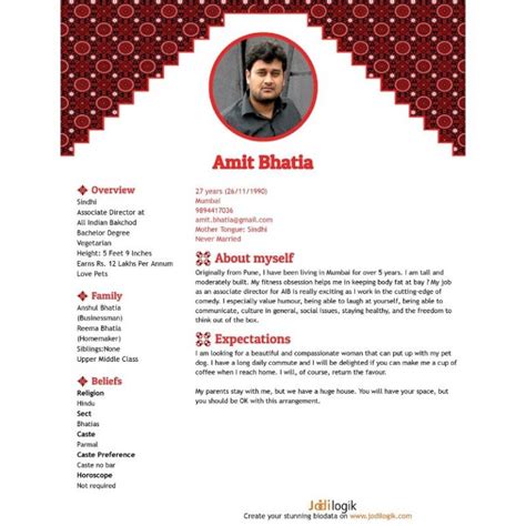 Yes, you really can download these resume templates for free in microsoft word (.docx) file format. Biodata Format For Marriage (15 Templates + 7 Samples)