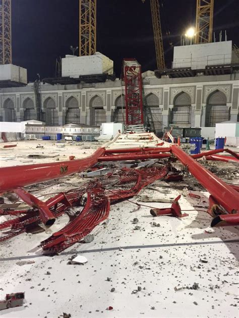 Mecca Crane Collapse Two More Msian Pilgrims Missing Now Eight In