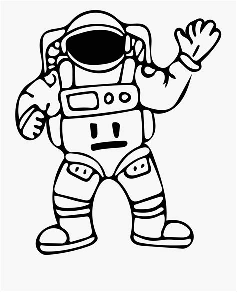 Astronaut Clipart Black And White Astronaut Black And White